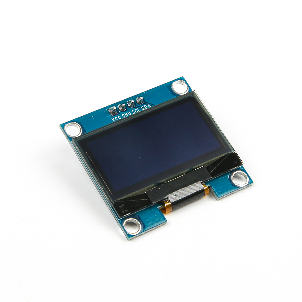 "Дисплей I2C OLED LCD 1.3"", SH1106 синие символы на белом экране"